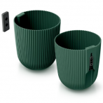 DMIW150-2411U Кашпо настенное Milly Wall d14,6 h17,6 см 2,1л зеленый (pine green)
