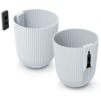 DMIW150-S449 Кашпо настенное Milly Wall d14,6 h17,6 см 2,1л белый (white)
