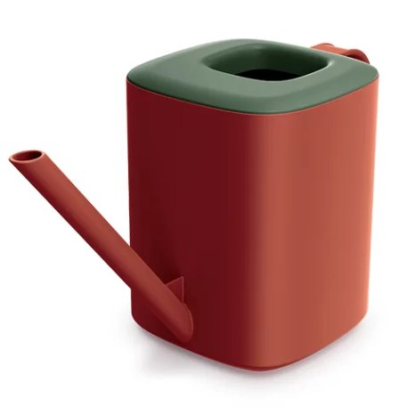 IKTU10-3517U_2411U Лейка Tubi 1 л красный/зеленый верх (retro red/pine green)