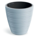 DBVR300-443U Кашпо Vena Round d30 h30 см 10/15 л св. серый с вкладышем