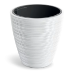 DBVR300-S449 Кашпо Vena Round d30 h30 см 10/15 л белый с вкладышем