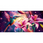 Dream Cards Конверт для денег "Без текста" (колибри) ЛХ-0181