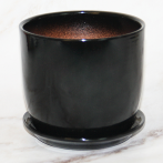 ГЛ418/3 Глянец верона черный d18/h16см, 3 л