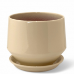 ГЛ706/1 Глянец диана бежевый d10/h9см, 0,95 л