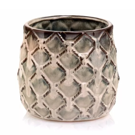 01.008.19 Кашпо Vintage d19; h18 см коричневый (ш/к 7356)