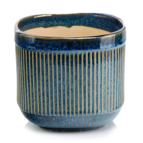 01.703. Комп-т кашпо Mood (d13,h12, d17,h16, d22,h21) синий (ш/к 5040)