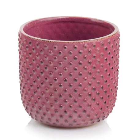 05.279.14 Кашпо Vintage d14; h13 см розовый (ш/к 0855)