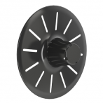 WDEL 13 Вкладка для кашпо универсальная d12,3; h3,7см черный (BLACK)