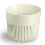 DAL 13 Кашпо Alia d13; h11,5см крем (CREAM)