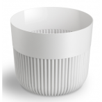 DAL 15 Кашпо Alia d15; h12,8см белый (WHITE)