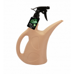 Лейка 1,5 л с опрыскивателем пульверизатором (бежевый темный цвет)