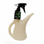 Лейка 1,5 л с опрыскивателем пульверизатором (молочный цвет)