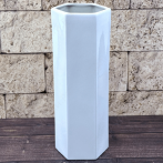 130 ваза СОНАТА бел h38см