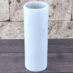 142 ваза ЦИЛИНДР h23см бел (малая)