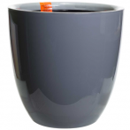 СР30-70 Сириус Серый пласт.горш. с вкладкой d30см h30см 17,5л