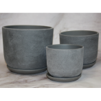 К-т из 3-х Замша серый бук (12;15;19)см