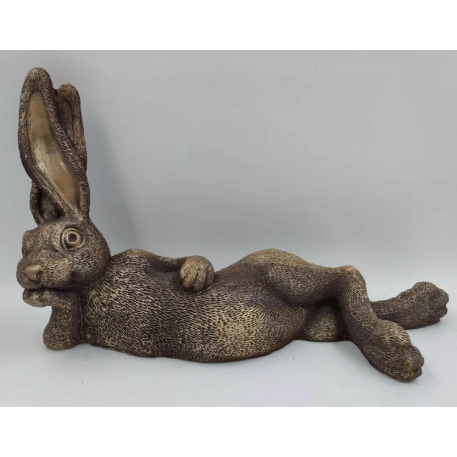 сц.Ф217б фигура "Заяц Арчибальд" бронза 46*18/h27см