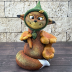 сц.Ф313 Фигура Сестрички Лисички 20*24/h37см