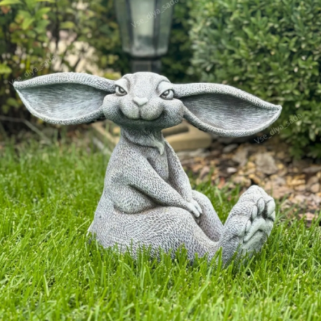 Ф340 фигура "Борис зайчик", h-24см