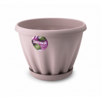 Горшок "Знатный" латте c поддоном d320 11 л