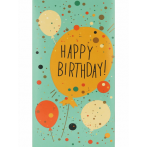 Optima Конверт Happy Birthday! Желтый шарик, 5+0 1-04-0524