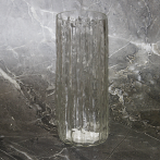 Ваза Бамбук h24 см прозрачный