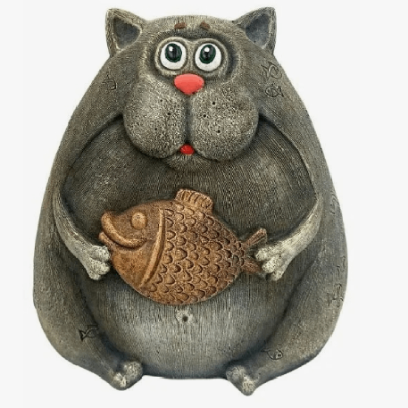 Ф029нм Садовая фигура «Котокамень» новый (однот) 28*38*38