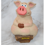 Ф067 Садовая фигура "Хрюн" 33*33*38