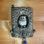 Ф180 Ключница "Совушка в дупле" 14*7*18