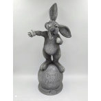Ф271 Садовая фигура «Зайчик Владлен» 20*22*62