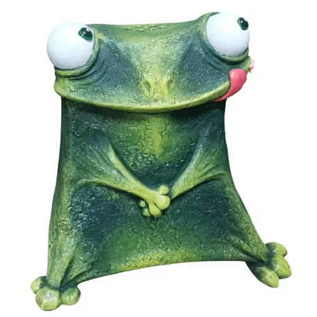 Ф363 Садовая фигура "Гушка -Лягушка" 30*21*27