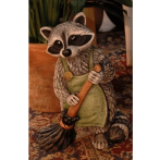 Ф369 Садовая фигура "Еня Подметайка" 27*20*38