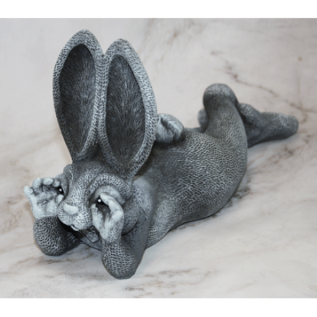 Ф395 Садовая фигура "Зайчик Эмиль" 12*43*22