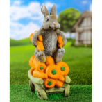 сц.Ф182 фигура "Зайка Стиф на телеге"