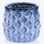 01.008.12 Кашпо Vintage d12; h11 см синий (ш/к 5444)
