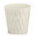 03.126.16 Кашпо Barcelona d16, h16 см крем (ш/к 3816)