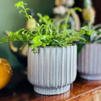 05.337.14 Кашпо Vintage d15, h14 см серый (ш/к 7618)