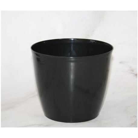 Горшок для рассады многоразовый INGREEN ECO BASE с дренажными отверстиями 0,7л, черный