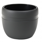 105 Кашпо KOMA classic d40 h32 см 22л антрацит с вкладышем