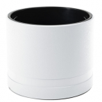 114 Кашпо KOMA walec d31 h30 см 14л белый с вкладышем