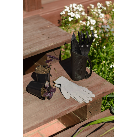 Набор садовых инструментов InGreen Heavy Duty (5 предметов) оникс