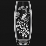 966-Г Ваза "Павлин" d11 h26 см (подароч. упаковка) (ш/к 7646)