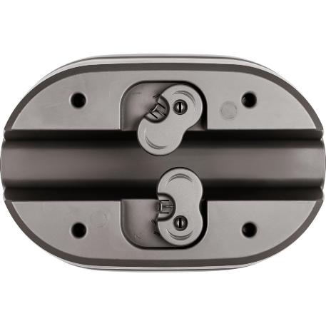 Ящик балконный на перила InGreen Флора, двусторонний, 40см, 12л, фиксаторы, французский платан