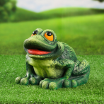 Ф227 Садовая фигура «Ква-ка» 21*19*16 см