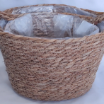 Набор корзин плетеных (рогоз): 30X25XH20 B22X16, 24X20XH18 B18X13, 2 шт.