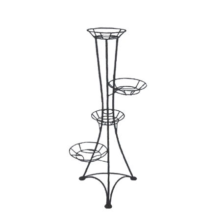 Подставка напольная Классическая (витая) на 4 цв 3-х гр. 119*43*43см