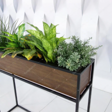 Кашпо на подставке CUBO DE MADERA