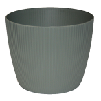 667 Кашпо MAGNOLIA jumper recycled d19; h17,5 серо-зеленый (szarozielony) (подд 072820) *