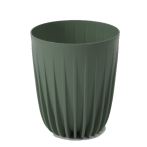 915 Кашпо MIRA ECO recycled d30; h35,6см 11,6л серо-зеленый (szarozielony) *